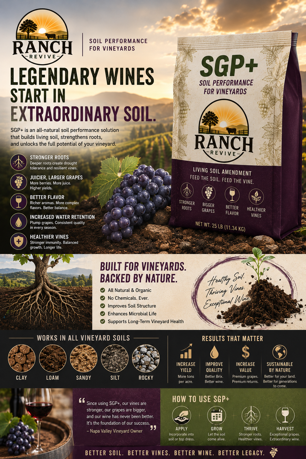 Viticulture rows